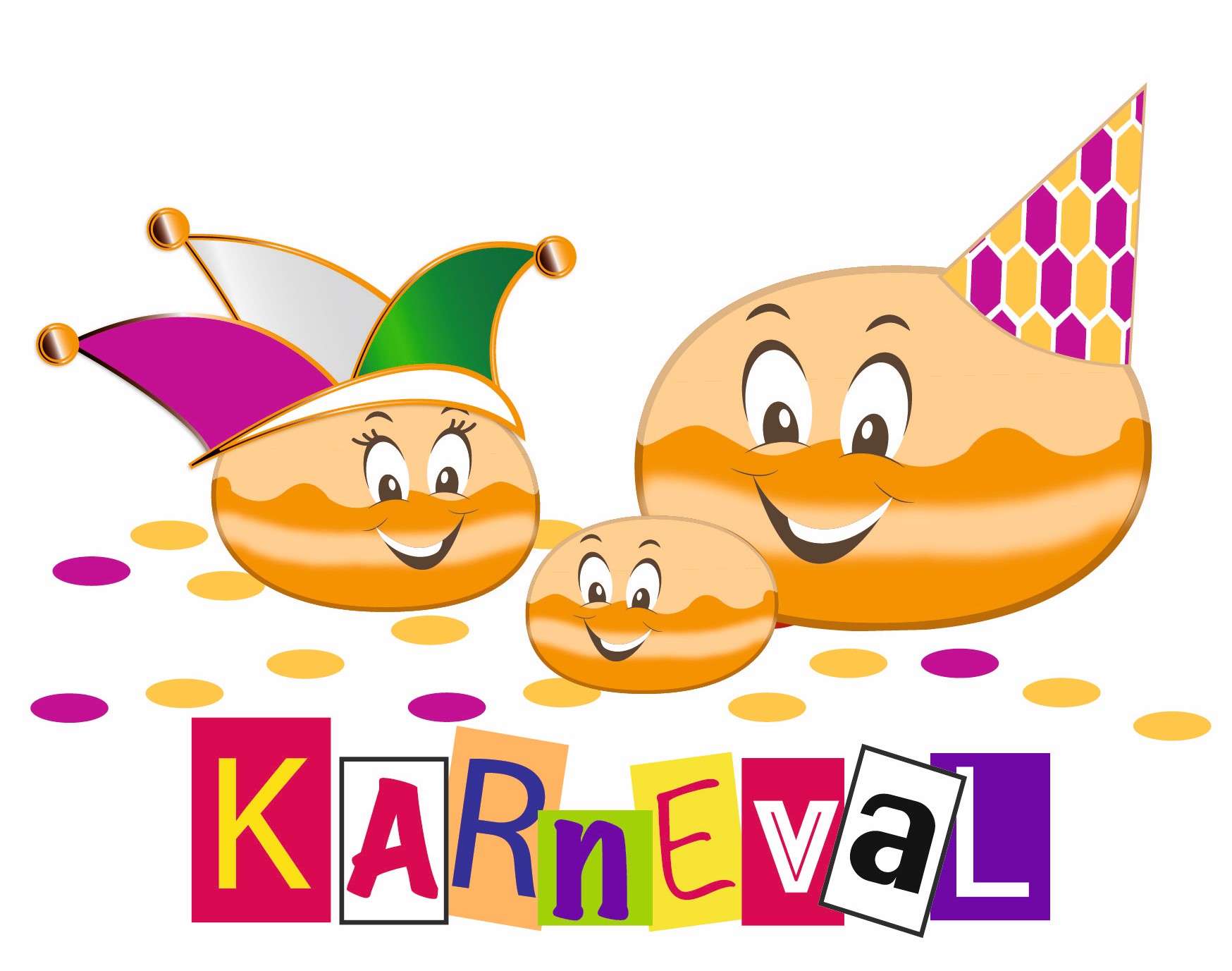 Berliner Pfannkuchen zum Karneval