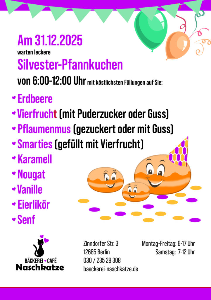 Silvester Pfannkuchen mit köstlichen Füllungen